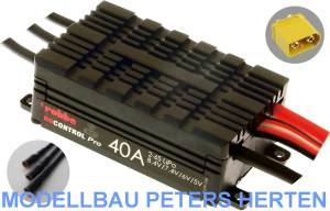 robbe RO-CONTROL PRO WIFI 2-6S 60A HV-BEC XT-60 / 3,5mm Goldkontaktbuchsen Regler - 8729 Abb. 1