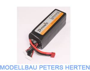 D-Power SD-4200 6S Lipo (22,2V) 45C - mit T-Stecker  - SD42006T  abb 1
