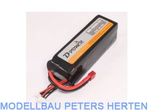 D-Power SD-5800 4S Lipo (14,8V) 45C - mit T-Stecker   - SD58004T  abb 1