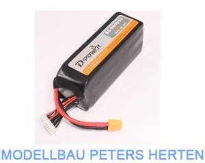 D-Power SD-5800 5S Lipo (18,5V) 45C - mit XT-60 Stecker -SD58005XT  abb 1
