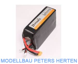 D-Power SD-7000 6S Lipo (22,2V) 45C - mit XT-60 Stecker    -SD70006XT  abb 1