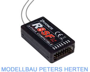 D-Power R-8SF - 2.4 GHz Empfänger S-FHSS kompatibel - R8SF Abb. 1