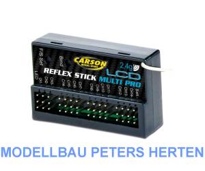 Carson Empfänger Reflex Stick Multi Pro LCD 2.4G - 500501544 Abb. 1