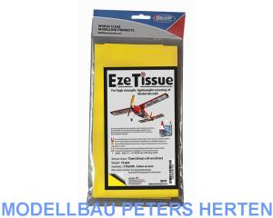 Krick EZE Tissue Bespannpapier gelb (5 Bogen) - 44143 Abb. 1