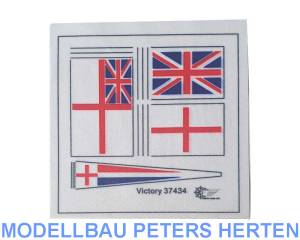 Flaggensatz HMS Victory 1:200