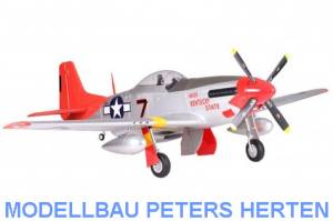 D-Power FMS P-51 Mustang Red Tail PNP - 170 cm - Combo incl. Reflex Gyro System - DPFMS041P-REF Abb. 1