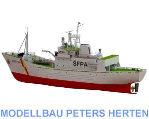 Krick FPV Westra Fischerei Patrouillenboot 1:50 Holzbausatz - 24553 Abb. 1