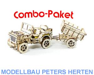 Jeep + Anhänger 3D-tec Bausatz