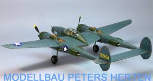krick P-38 Lightning (F & M) Balsabausatz - ds324 Abb. 1
