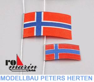 Krick Robbe Flagge Norwegen 2 Stück - ro1365 abb 1