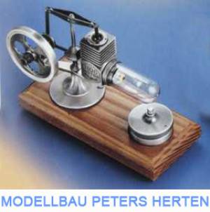 krick Stirlingmotor Altsilber montiert - 22101 Abb. 1