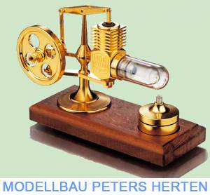 krick Stirlingmotor Gold montiert - 22100 Abb. 1