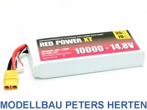 LiPo Akku RED POWER XT 10000 - 14,8V
