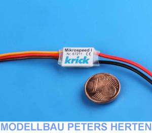 Krick Mikrospeed 1 6V Fahrtregler - 67211 Abb. 1