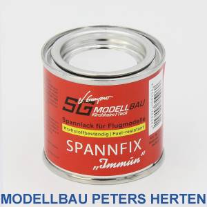 SG Modellbau Spannfix Immun weiß, kraftstoffbeständig 100 ml - 1408.8 Abb. 1