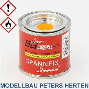 SG Modellbau Spannfix Immun orange, kraftstoffbeständig 100 ml - 1408.10 Abb. 1