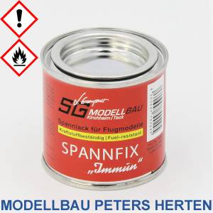 SG Modellbau Spannfix Immun silber, kraftstoffbeständig 100 ml - 1408.6 Abb. 1