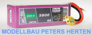 Hacker TopFuel LiPo 20C ECO-X 5800mAh 6S MTAG Abb. 1