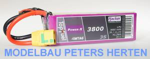 Hacker TopFuel LiPo 35C Power-X 3800mAh 3S MTAG  Abb. 1