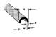 Krick HP-6 Halbrund-Profil ABS 7,9x4,8x375mm (4) - 190173 Abb. 1