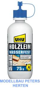 Krick UHU Holzleim Wasserfest 75g Flasche - 48510 Abb. 1
