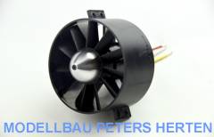 Midi Fan100 evo Impeller / HET 700-75-1050, (12s/98A/62N) komplett fertig montiert, feingewuchtet und harmonisch abgestimmt